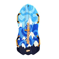 Wham-o® Snow Boogie® 50 inch, 2 person 3D molded snow sled (Orange/Blue)