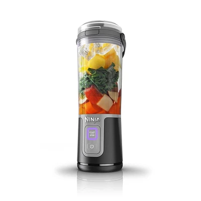 Ninja Blast 16 oz. Portable Blender with Leak Proof Lid and Easy Sip Spout, Black, BC100BKC, USB-C Rechargable