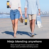 Ninja Blast 16 oz. Portable Blender with Leak Proof Lid and Easy Sip Spout, Black, BC100BKC, USB-C Rechargable