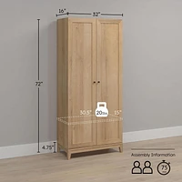 Yaletown 32" Cabinet with Wood Legs