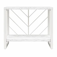 CosmoLiving Brielle Console Table, Marble