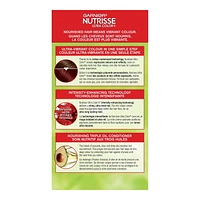 Garnier Nutrisse Ultra Color Permanent Hair Dye, Vibrant Long-Lasting Colour