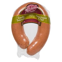 Saucisson à lail en collier Mitchell's 750 g