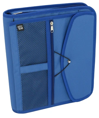 PEN+GEAR ZIPPER BINDER, - Product size: 11.25” (W) x 2” (D) x 13.75” (H)