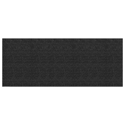 2' x 5' Concord Charcoal Needlepunch Runner Mat