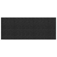 2' x 5' Concord Charcoal Needlepunch Runner Mat