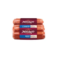 Mitchells Gourmet Foods Bun Size Beef Wieners, 600 g