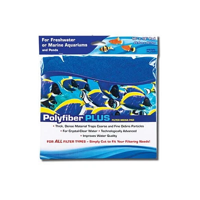 Tampon filtre en polyfibre à découper épais