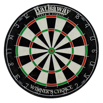 Hathaway Winners Choice 18-inch Sisal Fiber Bristle Dartboard