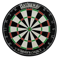 Hathaway Winners Choice 18-inch Sisal Fiber Bristle Dartboard