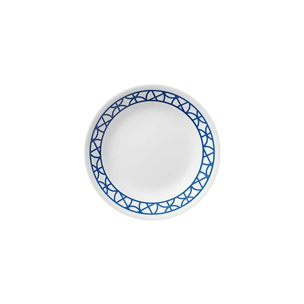 Corelle® Classic Cobalt Circles 6.75" app plate, Corelle® 6.75" app plate