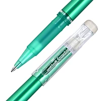 uniball™ Erasable Gel Pens, Medium Point (0.7mm), Business Colours, 4 Pack, Erasable Gel Retractable Pens