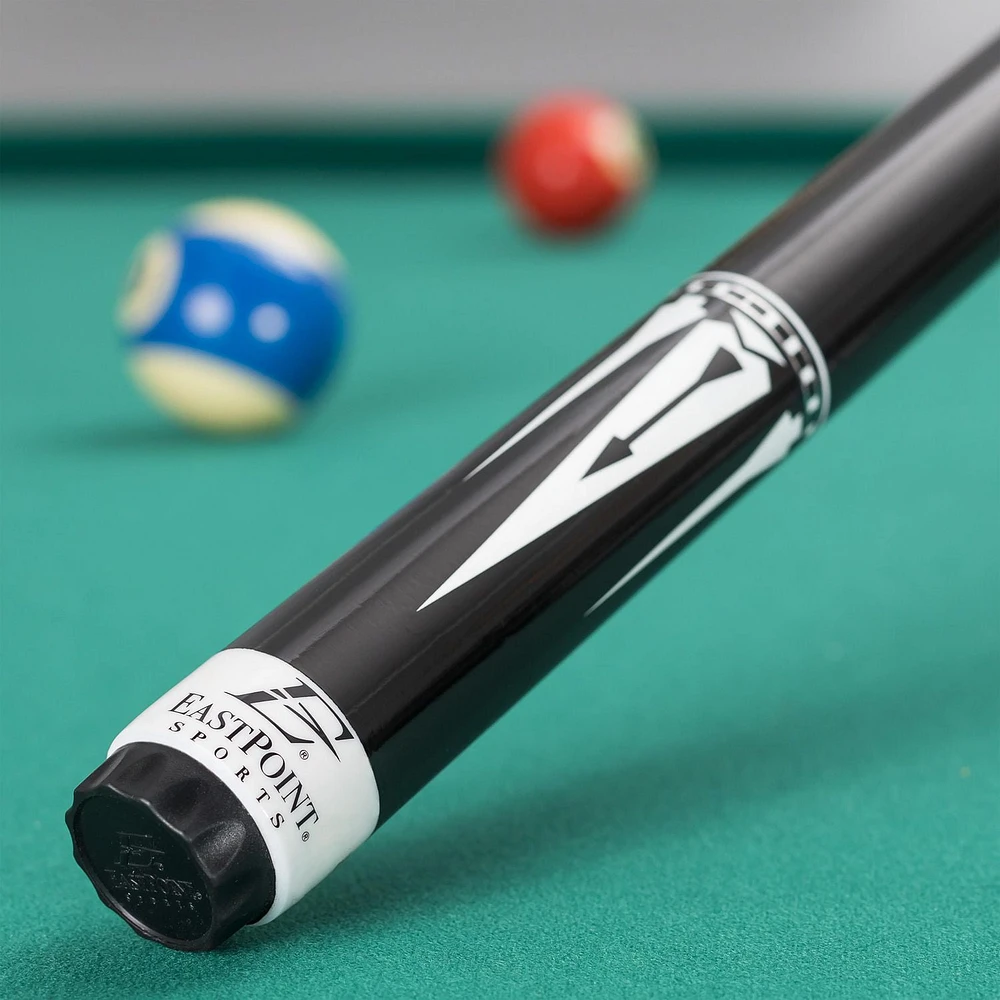 EastPoint Sports 57 inch 2 Piece Deluxe Wood Billiard Cue, 1 billiard cue