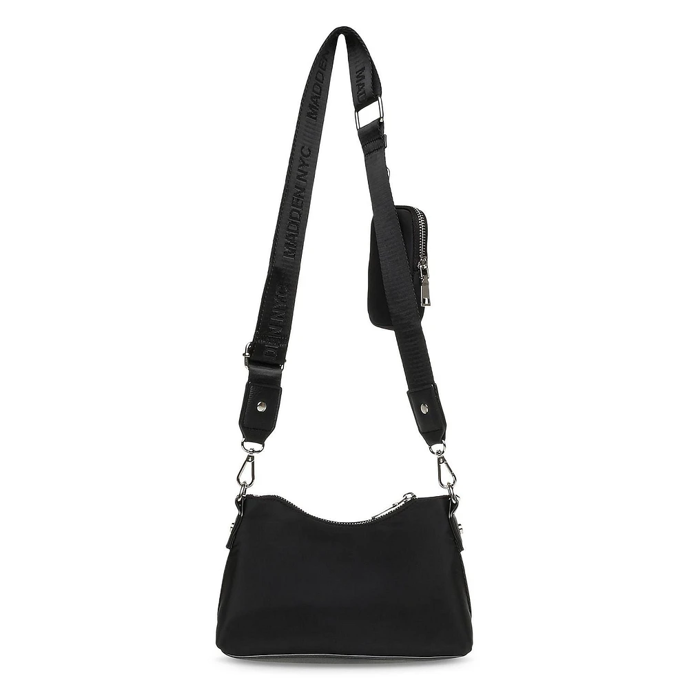 Madden NYC Women's Crossbody Bag with Chain