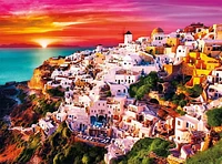 Buffalo Games Signature Collection Dreamy Santorini 1000 Piece Jigsaw Puzzle