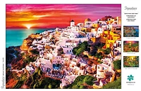 Buffalo Games Signature Collection Dreamy Santorini 1000 Piece Jigsaw Puzzle