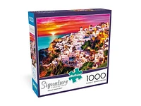 Buffalo Games Signature Collection Dreamy Santorini 1000 Piece Jigsaw Puzzle