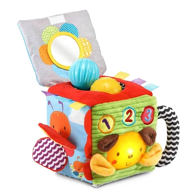 VTech Soft & Smart Sensory Cube™ - French Version, 3 to 24 months