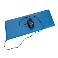 Drive Medical Black/Blue Pressure Sensitive Bed Chair Patient Alarm, 11" x 30" Bed Pad