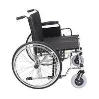 Drive Fauteuil roulant extra large et robuste Sentra EC, accoudoirs de bureau amovibles, siège de 66,04 cm