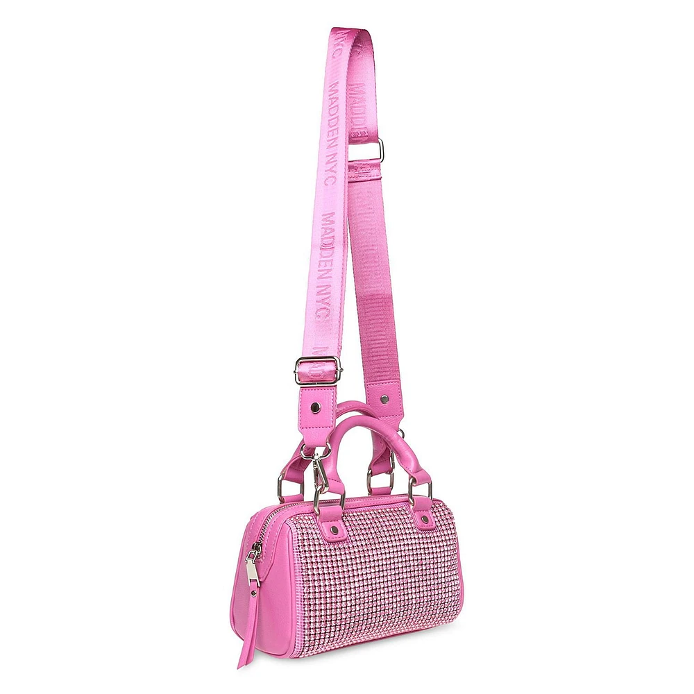 Madden NYC Women's Crystal Barrel Bag