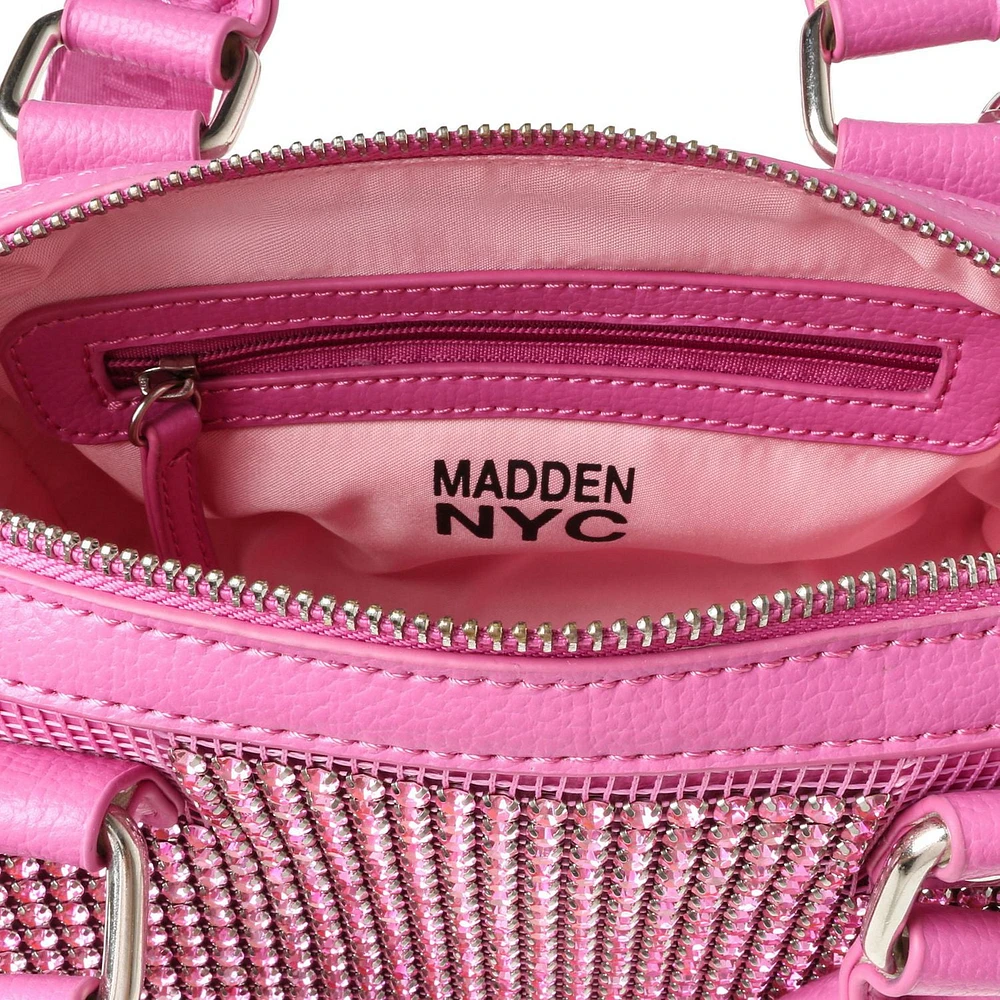 Madden NYC Women's Crystal Barrel Bag