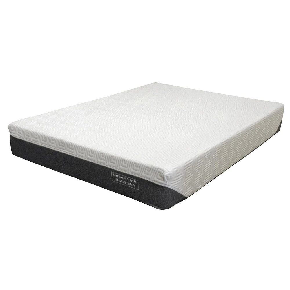 Night Sky - 11" Cooling Gel Memory Foam Latex