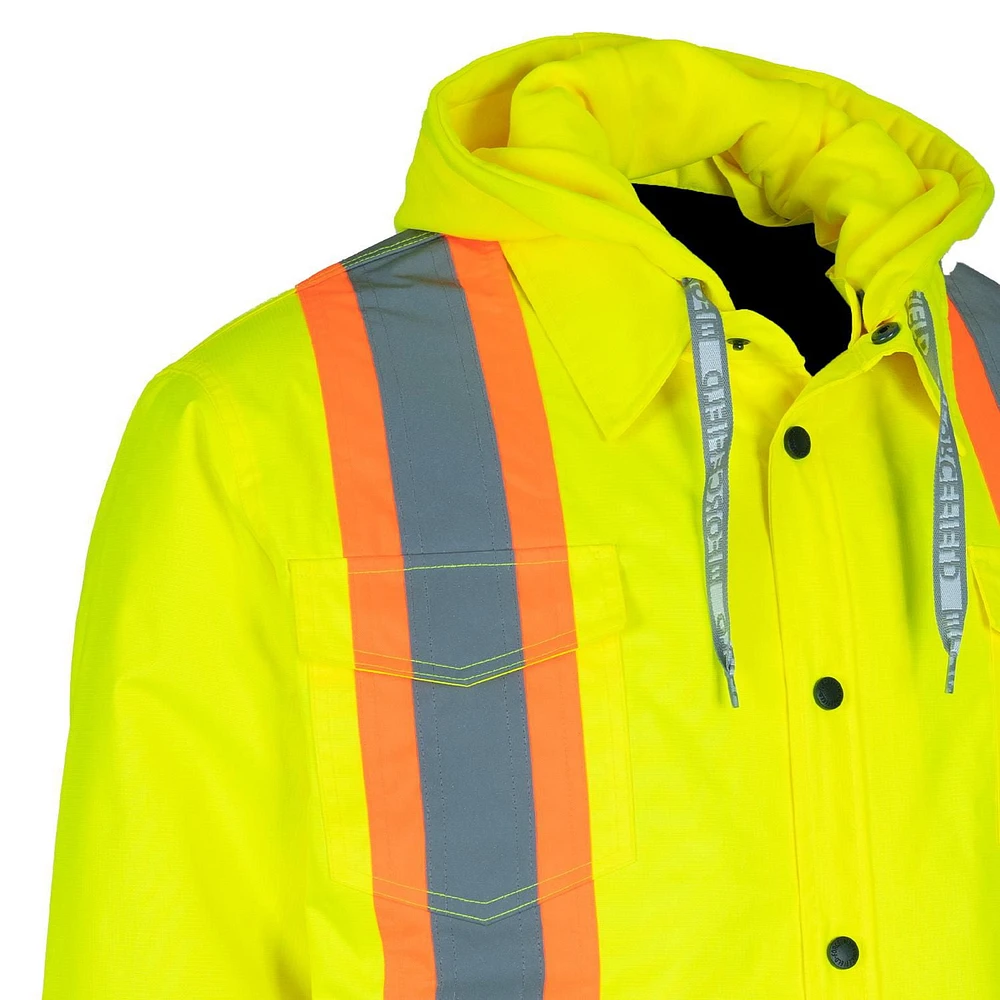 Veste à capuche Forcefield Hi-Vis avec amovible