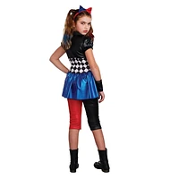 Girls Lil' Harlequin Small Halloween Costume