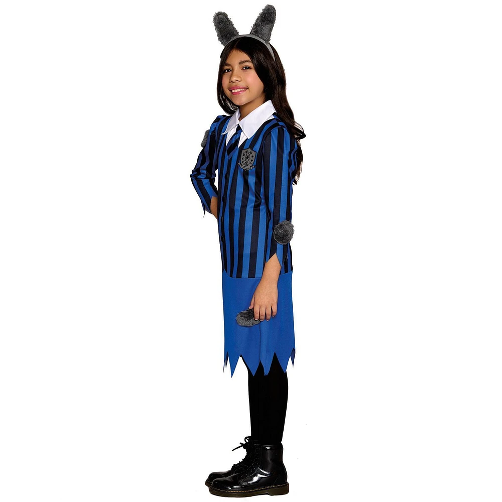 Way to celebrate! Girls Prep School Werewolf Medium Halloween Costume