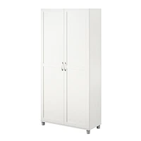 Systembuild Evolution Lory Framed 36" Utility Cabinet, White