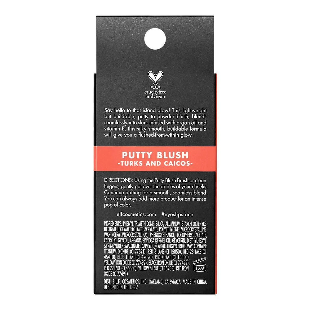 e.l.f. cosmetics Putty Blush, Putty Blush, 10g