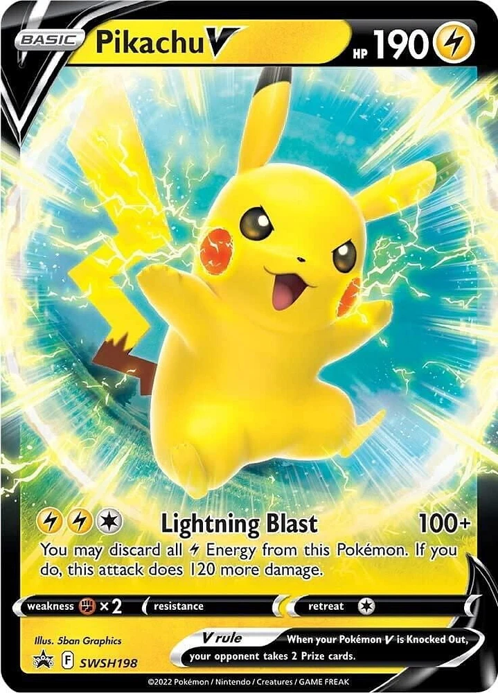 Pokemon TCG: Pikachu V Box