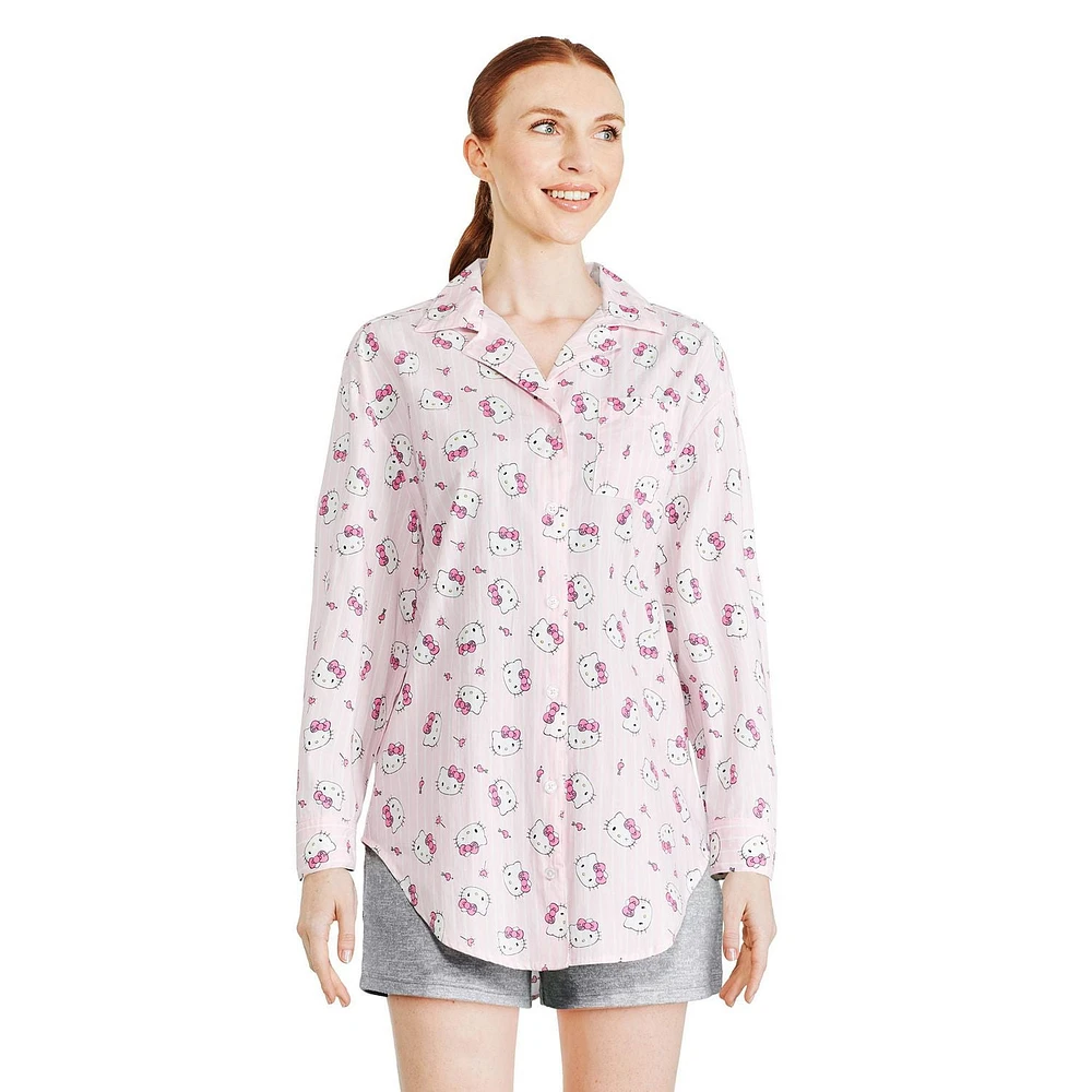 Hello Kitty Women's Nightshirt, Sizes XS-XL