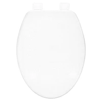 Clorox Antimicrobial Elongated Beveled Plastic Toilet Seat, Antimicrobial protection