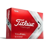 Titleist TruFeel Golf Balls, 12 White Golf Balls