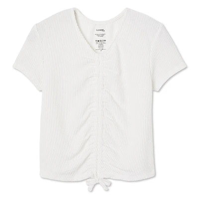 George Girls' Ruched Front Tee