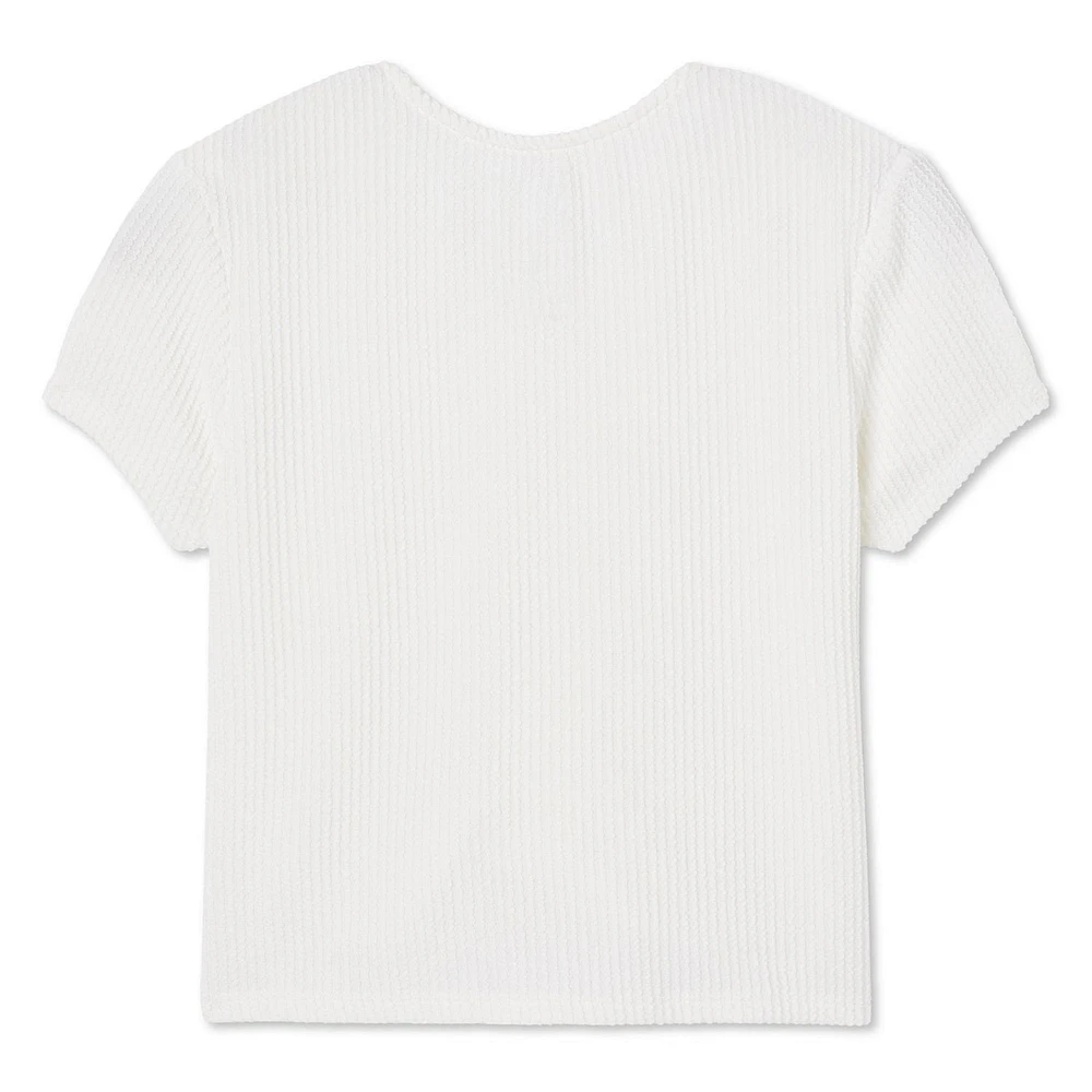 George Girls' Ruched Front Tee