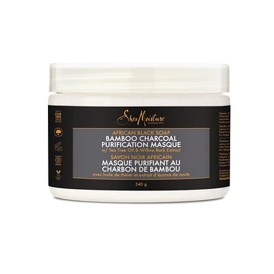 Masque Purificateur Shea Moisture Charbon de Bambou