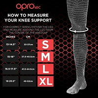 OPROtec Knee Brace with Metal Hinges