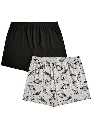 Short de nuit packet 2 Adultes - Fox and Badger