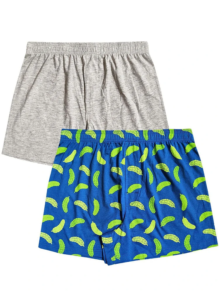 Fox and Badger Knit Sleep 2 Pack Short - Adults