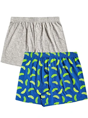 Fox and Badger Knit Sleep 2 Pack Short - Adults