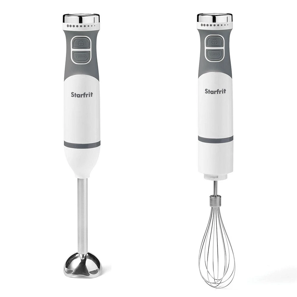 Starfrit 4-in-1 Hand Blender, 10-speed control dial