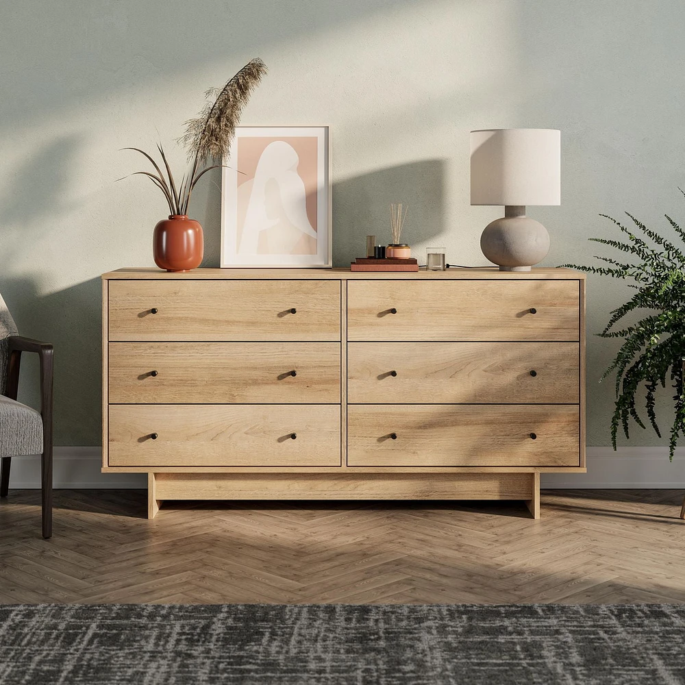 Finnley, commode 6 tiroirs