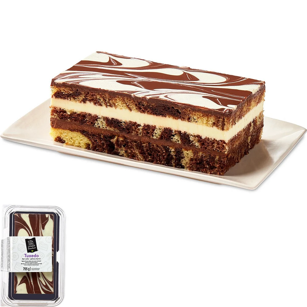 Your Fresh Market Tuxedo Bar Cake, 755 g