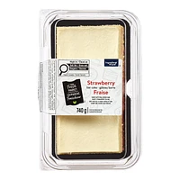 Gâteau barre aux fraises Mon marché fraîcheur 740g
