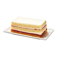 Gâteau barre aux fraises Mon marché fraîcheur 740g
