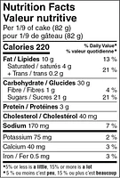 Gâteau barre aux fraises Mon marché fraîcheur 740g