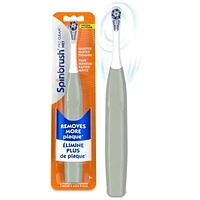 Brosse à dents électrique à pile Spinbrush PRO CLEAN pour adultes, soies moyennes, 1 unité Spinbrush PRO CLEAN